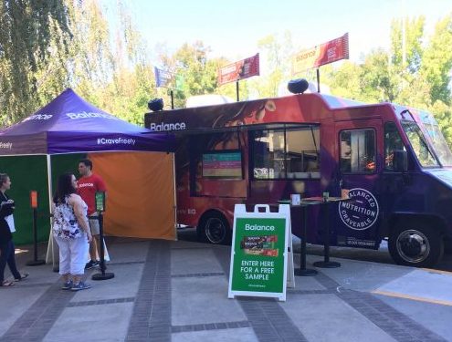 Balance Bar Workplace Sampling Event at Office Building